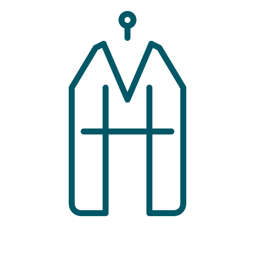 A minimalist logo design featuring the letter 'M' with clean lines and a modern aesthetic.